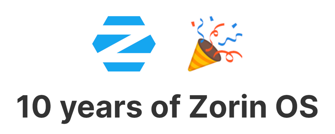 10 ani de la lansarea versiunii 1.0 a Zorin OS