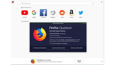 Firefox ESR 60 disponibil pe Ubuntu - GNU/Linux
