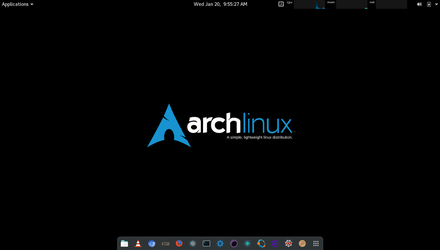 Arch Linux 2018.07.01 ISO cu Linux Kernel  4.17.3 - GNU/Linux