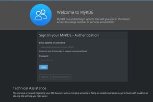 Noului sistem de identitate in KDE, nume de cod MyKDE - GNU/Linux