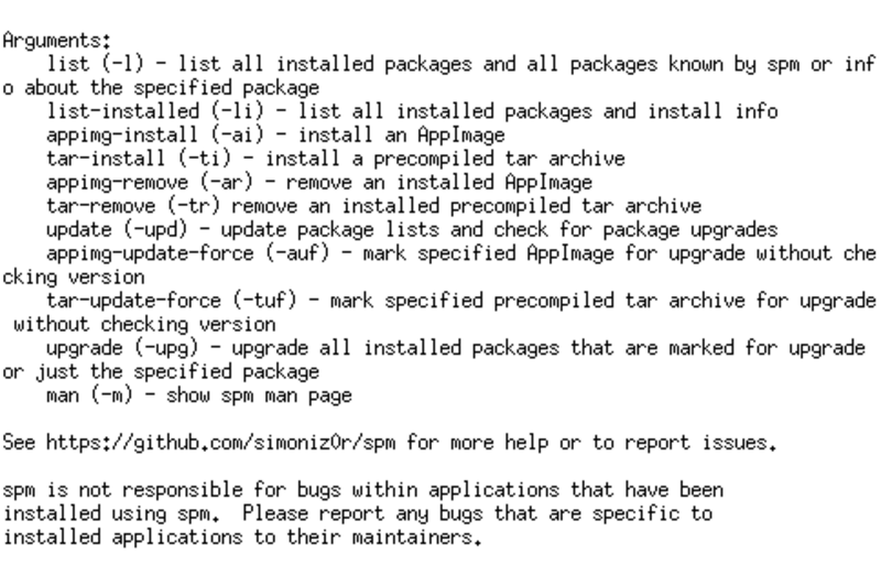 spm GNU/Linux