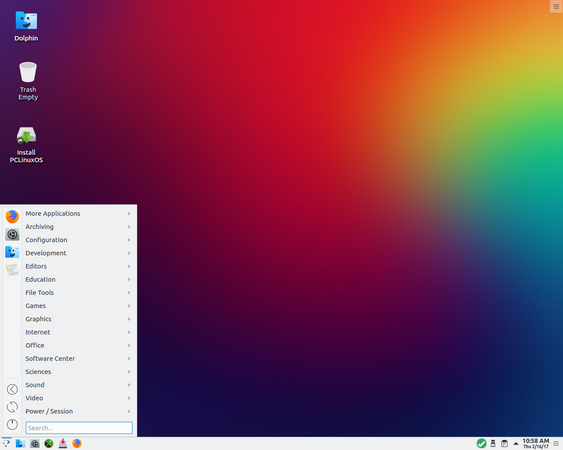 PCLinuxOS 2019.09 - kernel 5.2.15, plus un desktop KDE Plasma complet actualizat.