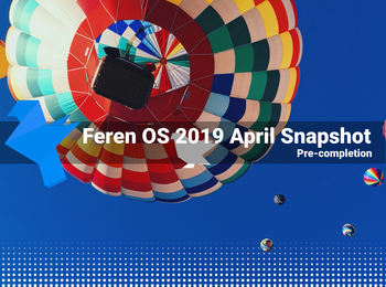 Feren OS 2019 - April Snapshot Pre completion GNU/Linux