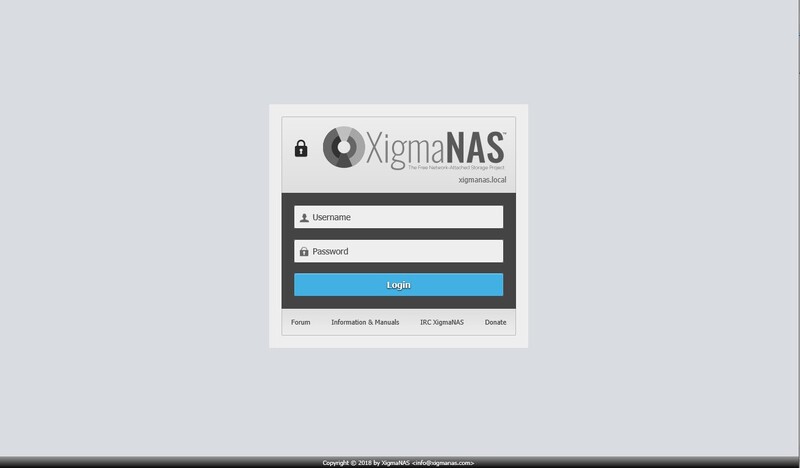 XigmaNAS GNU/Linux