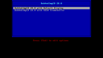 BakAndImgCD 37.0 - GNU/Linux