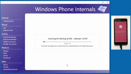  Instrumentul de deblocare - Windows Phone Internals devine Open Source - GNU/Linux