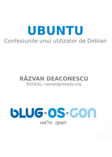 Prezentare.Debian.Ubuntu - Confesiunile unui utilizator de Debian