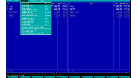 Midnight Commander fara mouse - GNU/Linux