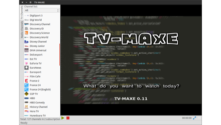Cum se poate instala TV-Maxe in Linux Mint 19, Ubuntu 18.04 si Peppermint 9 - GNU/Linux