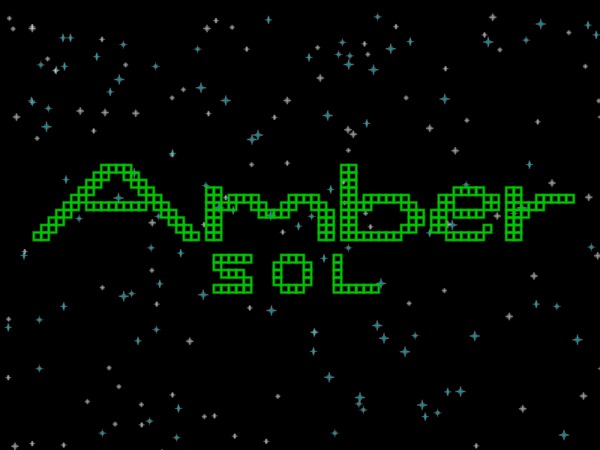 Amber sol - arcade, shooter 2D retro cu nave - GNU/Linux