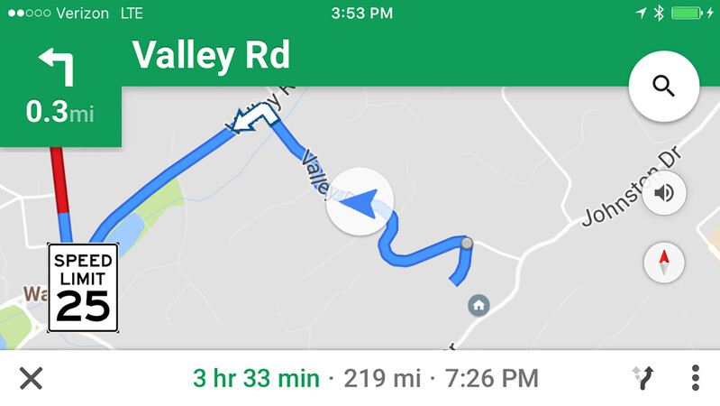 Speed limits si radare in Google Maps
