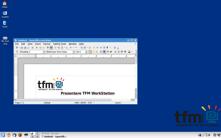 TFM/GNU Linux,  se dorea a fi ... Romanian Distribution, se dorea ...