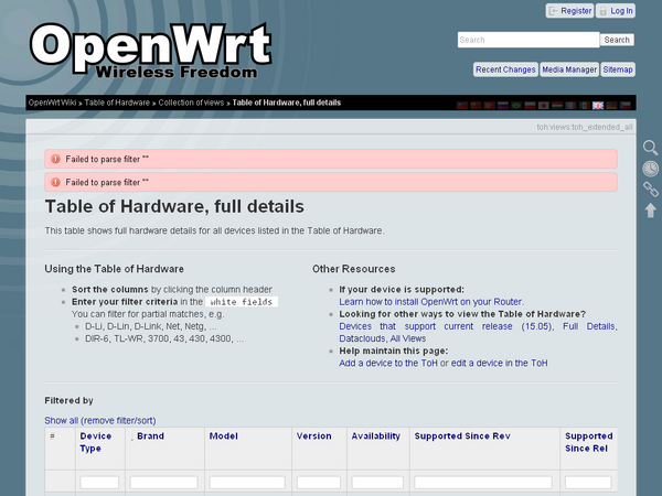 OpenWRT 18.06 lansat, prima actualizare dupa fuziudea cu Lede