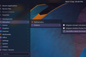 Better Application Menu, un altfel de lansator de aplicatii pentru KDE - GNU/Linux