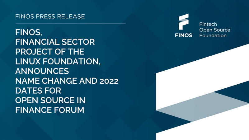  FINOS, the Fintech Open Source Foundation announces Open Source in Finance Forum London