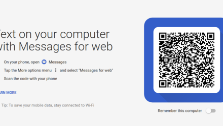 Android Mesaje  va permite sa trimiteti mesaje de pe PC - GNU/Linux