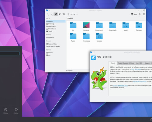 O noua tema globala in KDE - Breeze Twilight - GNU/Linux