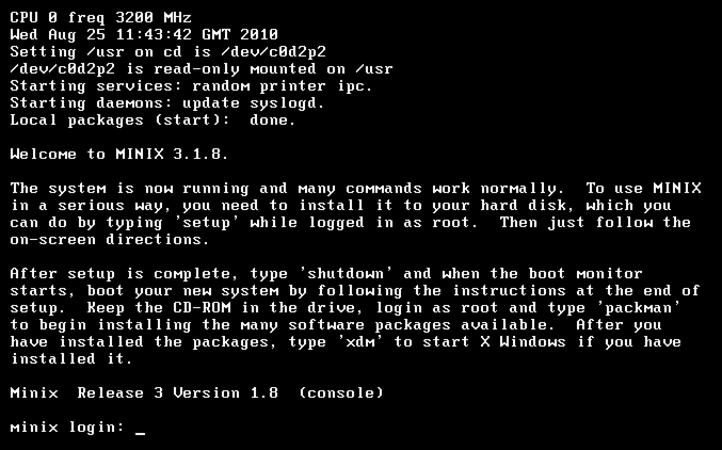 Nu este OSX sau Android este Minix! - cel mai utilizat sistem de operare din lume - GNU/Linux
