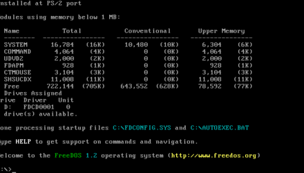 Introducere in FreeDOS - un sistem de operare complet, gratuit, compatibil cu DOS - GNU/Linux