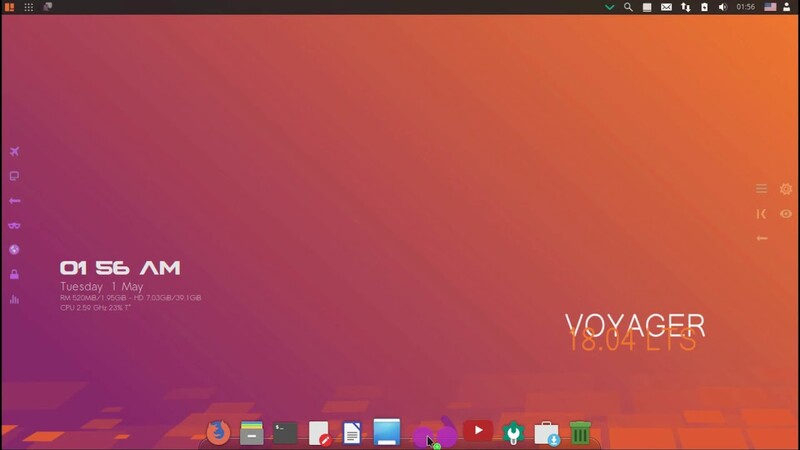 Voyager 21.10 GE come with the Gnome 40 and Improved support for AMD GPUs