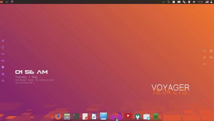 Voyager 21.10 GE come with the Gnome 40 and Improved support for AMD GPUs - GNU/Linux