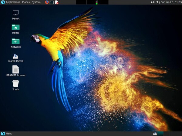 Parrot 4.0 disponibil cu Eudora client e-mail si Firefox ofera cu autentificare in doi pasi - GNU/Linux
