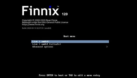 Finnix a revenit la viata odata cu o versiunea 120 - GNU/Linux
