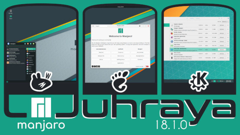 Manjaro 18.1.0 - Juhraya a fost lansat