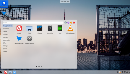 Feren OS 2019.12 - KDE Plasma in mod implicit - GNU/Linux
