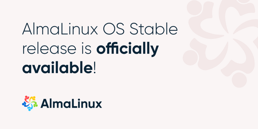 The first stable version of the AlmaLinux operating system