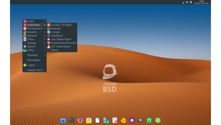 NomadBSD 1.3.2 has been upgraded to FreeBSD 12 - GNU/Linux