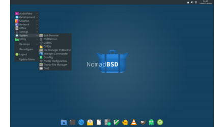 NomadBSD 1.2-RC1 - GNU/Linux