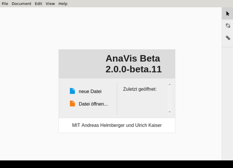 AnaVis Beta v2.0.0-beta.13 GNU/Linux