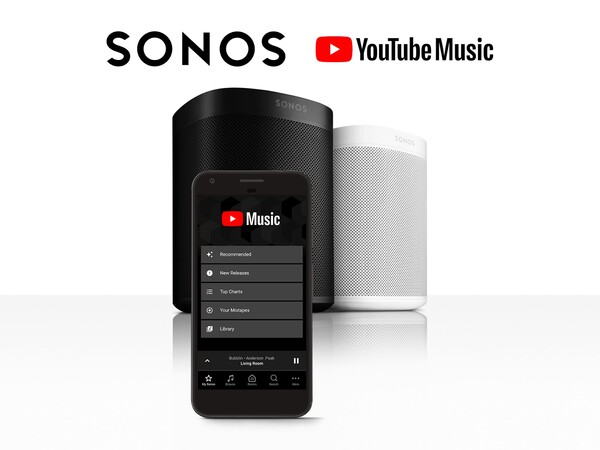 YouTube Music este acum disponibil pentru toate difuzoarele Sonos