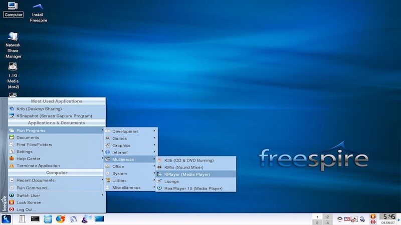 Freespire 8.0.1 - XFCE Desktop 4.16, Kernel 5.4.0-94 LTS