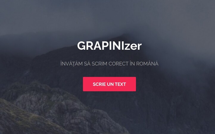 GRAPINIzer - a European project - WE LEARN TO WRITE CORRECTLY IN ROMANIAN