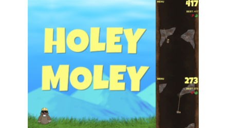 Holey Moley - joc arcade distractiv - GNU/Linux
