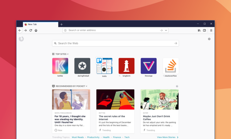 Mozilla v-a adauga linkuri sponsorizate in browser-ul sau Firefox