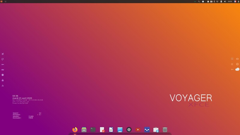 Voyager Live 20.04 bazat pe Ubuntu 20.04 Xfce