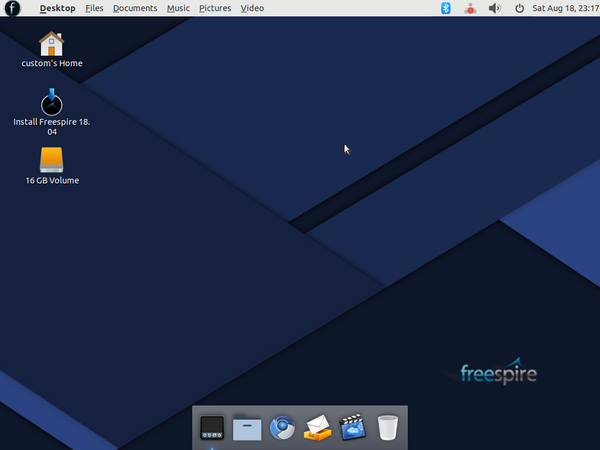 Freespire 8.2, the latest incremental release