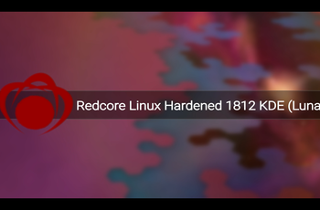 Redcore Linux Hardened 1812 (Luna) KDE  GNU/Linux