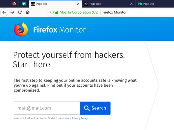 Firefox Monitor este un nou instrument de securitate - GNU/Linux