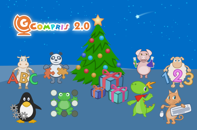 GCompris 2.0 contains many new and improved activities