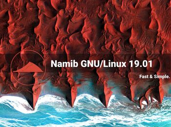Namib GNU Linux 19.01 - Arch Linux Made Simple GNU/Linux
