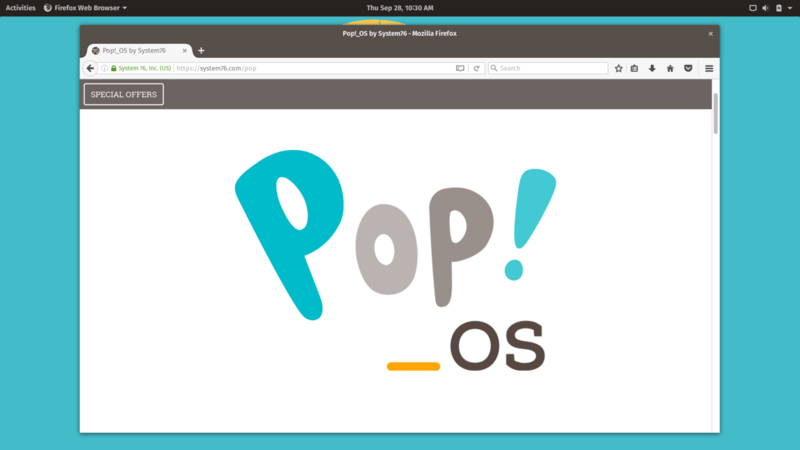 Pop OS 18.04 explodeaza pe scena Linux