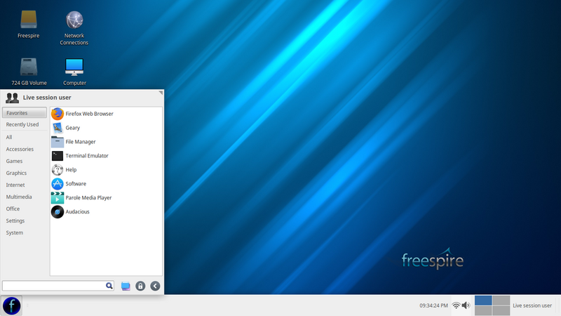 Freespire 3.0.6.5 lansat