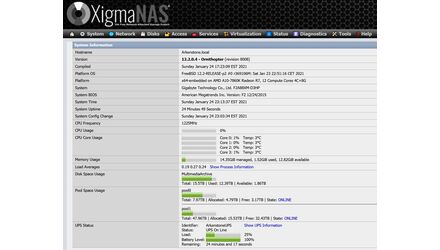 XigmaNAS 12.2.0.4.8008 Ornithopter - an upgrade for the EOL 12.1.0.4.xxxx branch. - GNU/Linux