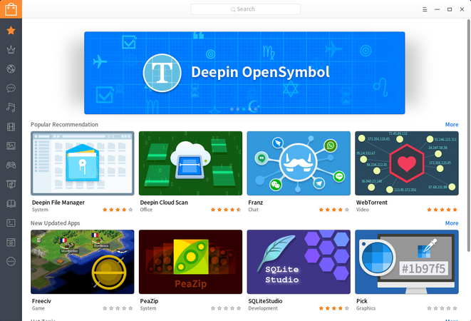Actualizare record de aplicatii in Deppin Store