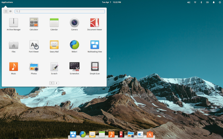 Multi-touch gestures in elementary OS 6