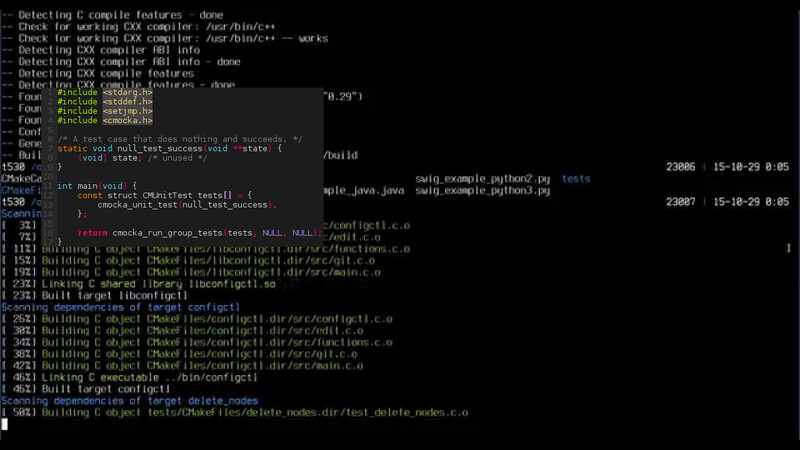 Cmocka 1.1.2, un framework pentru C, cu suport pentru obiecte simulate - GNU/Linux